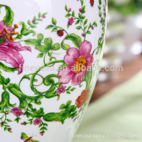Elegant Fine New Bone China Ceramic Porcelain Flower Vase                
                                    Quality Assured